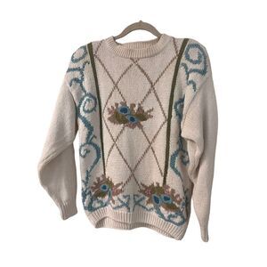 Vintage sweater by Basket of Yarn sz Medium